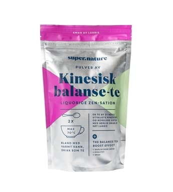 Taste of Zen! Kinesisk balanse te er en unik blanding av 21 urter fra tradisjonell kinesisk urtemedisin og nordisk urtetradisjon! 
