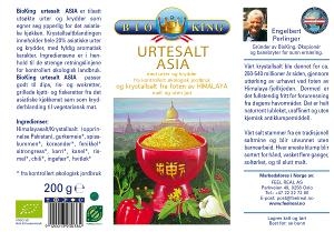 Urtesalt Asia 200 g.