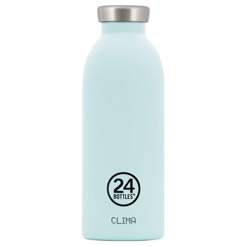 Clima er den nyeste utgaven av flasken fra 24Bottles som er dobbel isolert og holder derfor på varmen i 12 timer og kald drikke i hele 24 timer!