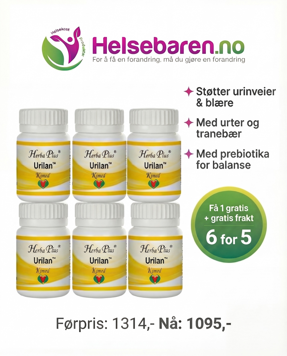 Urtepraparat for nyre og blære.