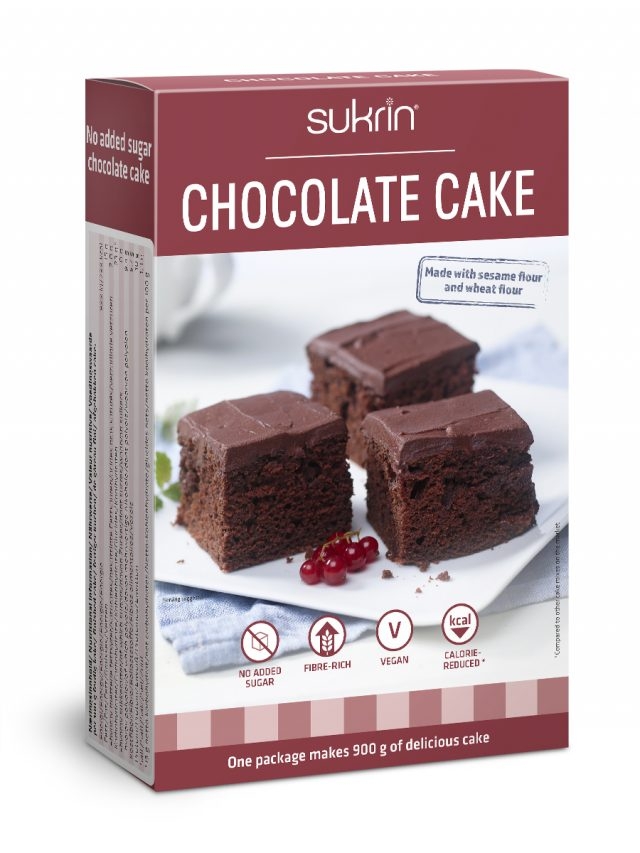 Denne kaken inneholder Sukrin i stedet for sukker, og deler av melet er erstattet med fettredusert mandelmel og FiberFin. Resultatet blir en deilig kake med lav GI og lite karbohydrater.