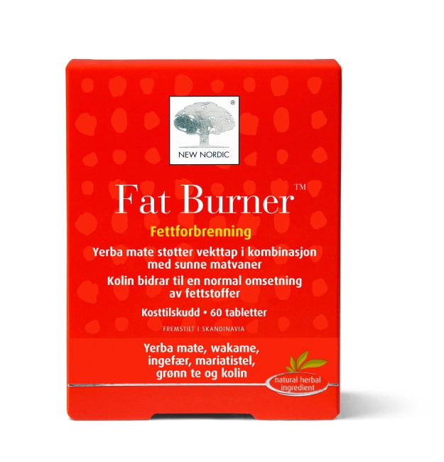 EFFEKTIV FETTFORBRENNING.

Fat Burner™ er en avansert urtetablett basert på velutprøvde ingredienser, som støtter en effektiv fettforbrenning. 60 tabletter.