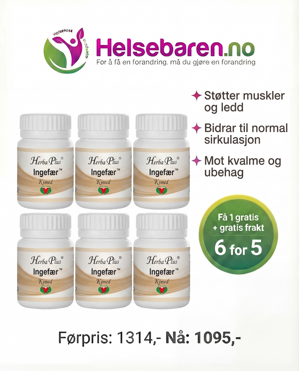 Urteprearat for muskler, ledd og blod.