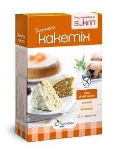 Glutenfri og sukkerfri.